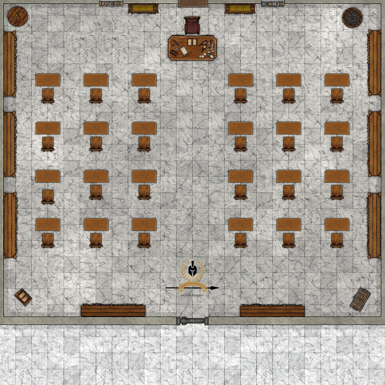 Battle Magic classroom